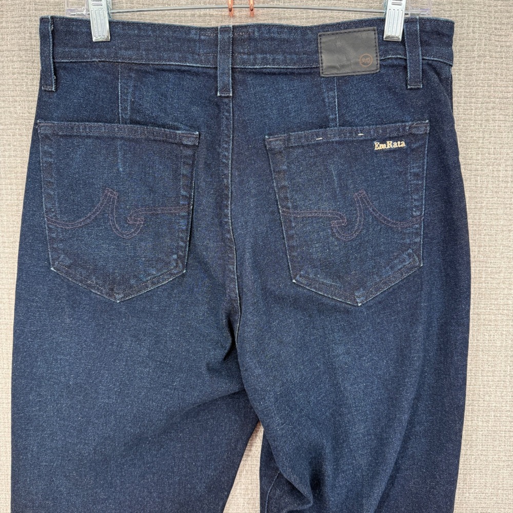 AG Adriano Goldschmied‎ EmRata Flare Jeans Womens 31 Stretch Seam Detail Boho - Picture 8 of 14